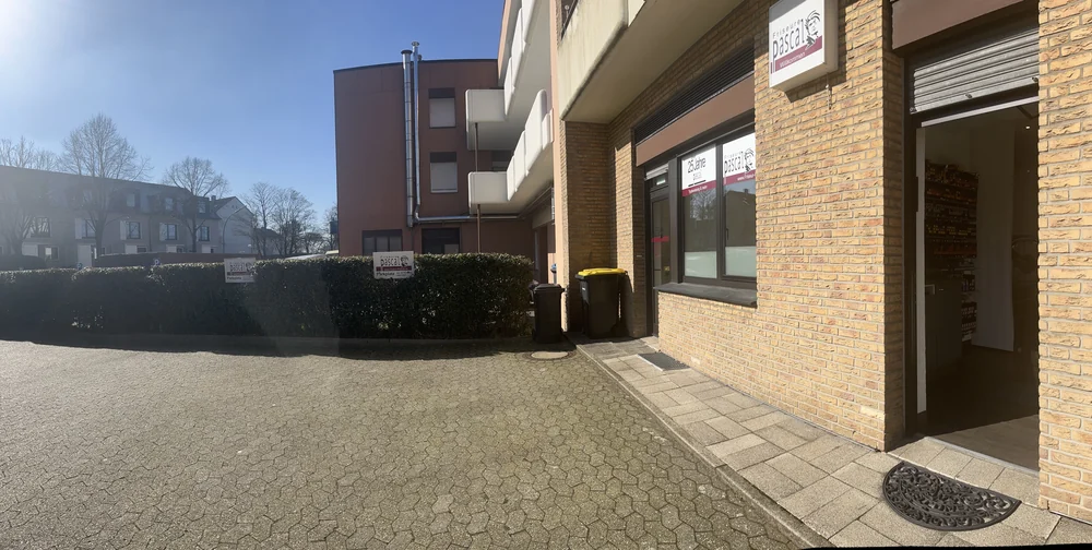 Parkmöglichkeiten hinter dem Salon im Friseur Pascal in Velbert
